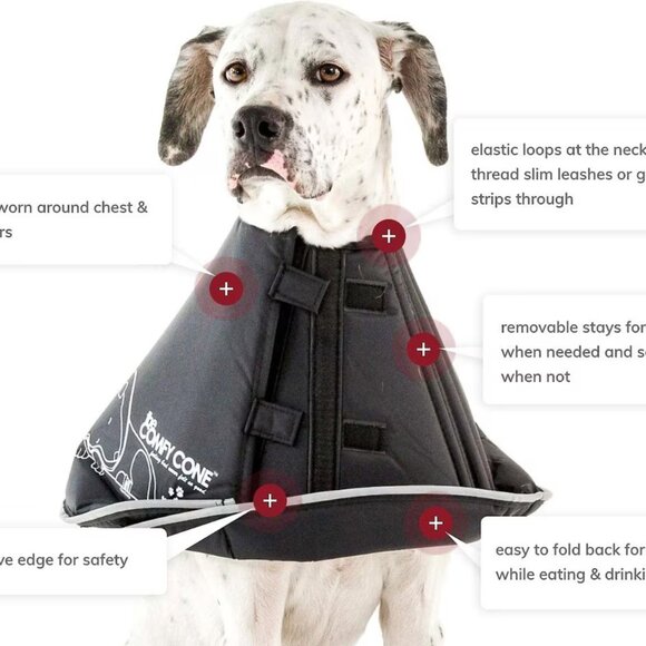 NWT, The Comfy Cone, Pet Soft Cone Collar - Picture 4 of 9